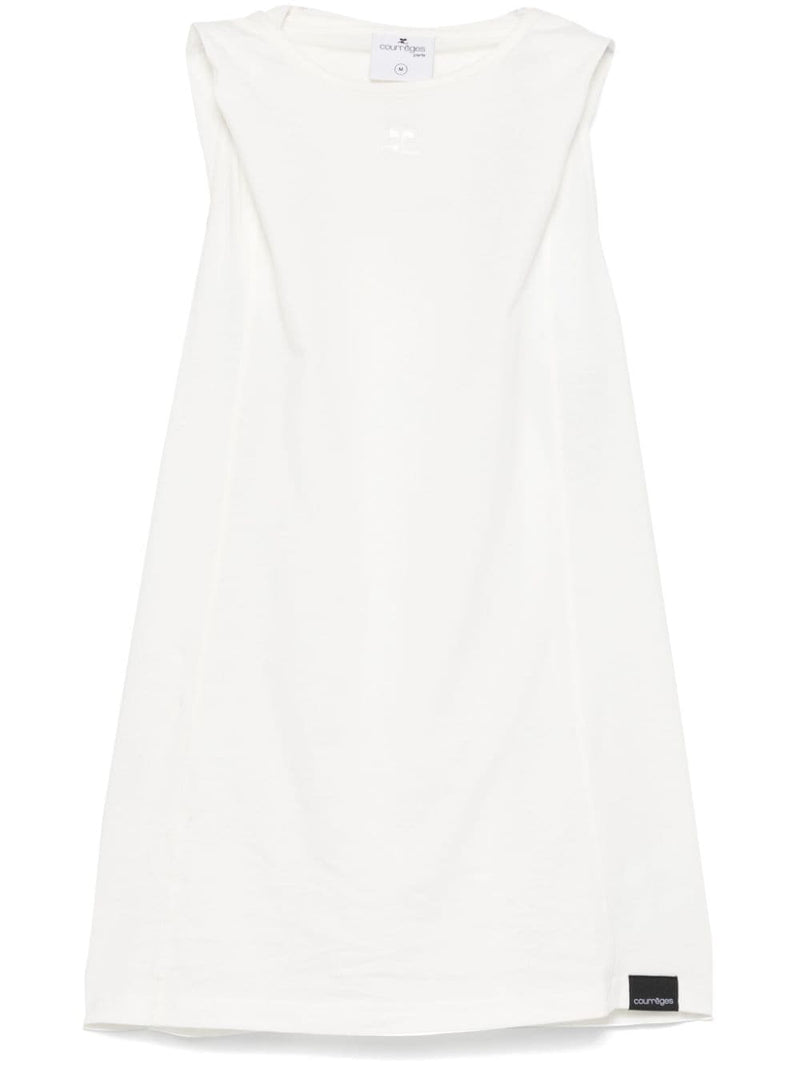 032C Women's Courreges Top White