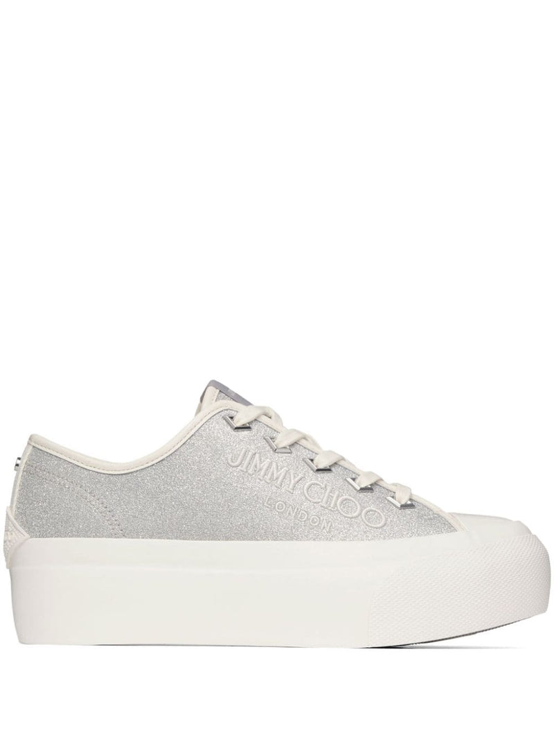 Jimmy Choo Women's Sneakers Silver