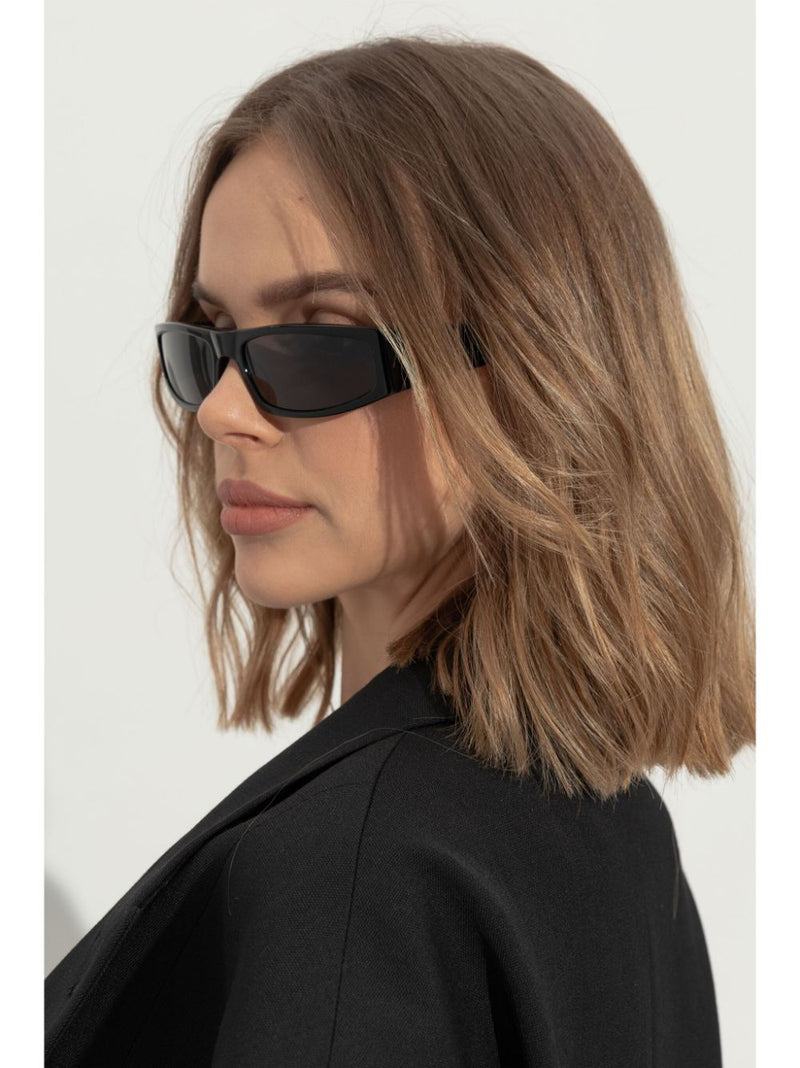 Courreges Pre Women's Sunglasses Black