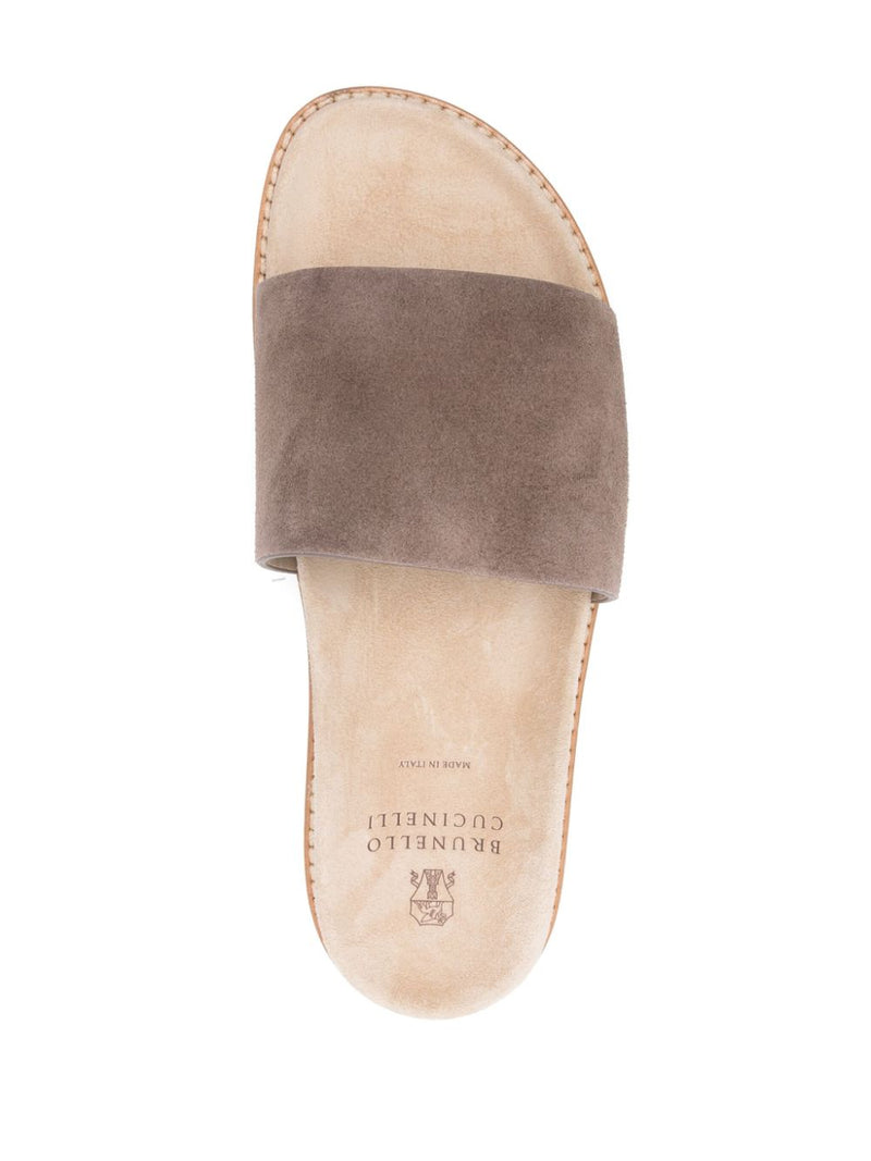 Brunello Cucinelli Men's Sandals Beige