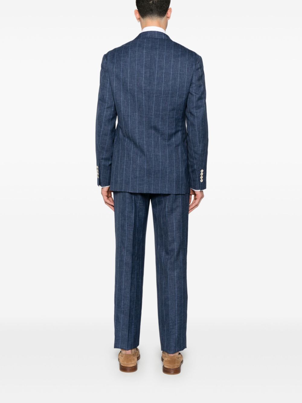 Brunello Cucinelli Men's Suit Blue