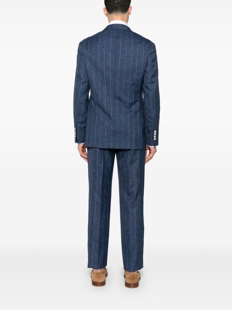 Brunello Cucinelli Men's Suit Blue