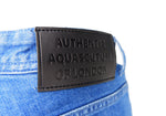 Aquascutum Light Blue Cotton Men Men's Jeans