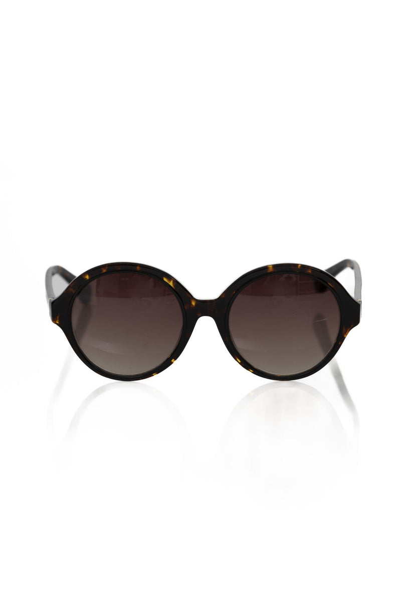 Frankie Morello Black Acetate Women's Women's Sunglass