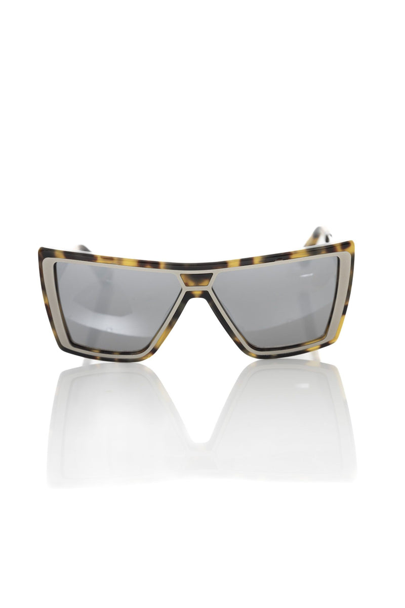 Frankie Morello Black Acetate Women's Women's Sunglass