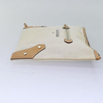 Balenciaga Beige Canvas Clutch Bag (Pre-Owned)