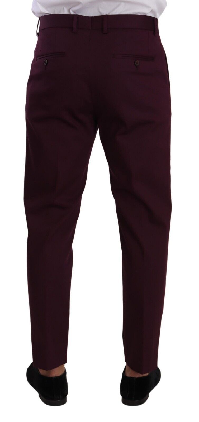 Dolce & Gabbana Elegant Purple Chinos for the Modern Men's Man