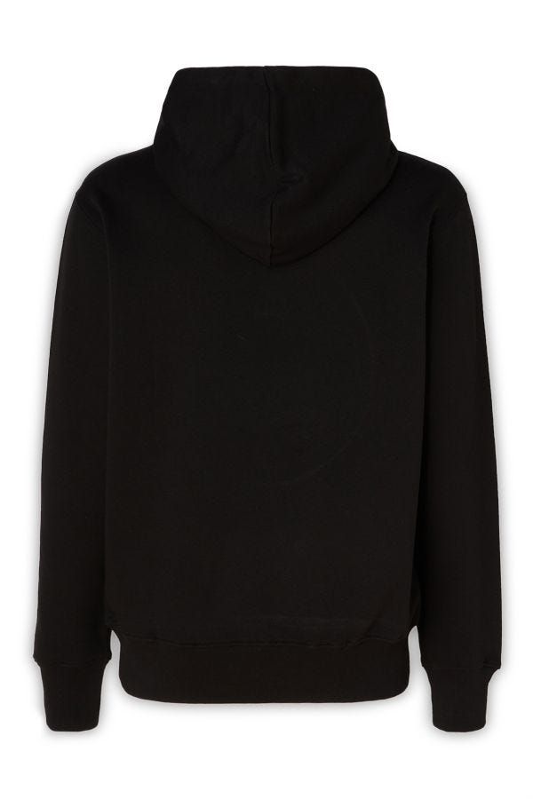 Versace Jeans Stunning Hooded Black Cotton Men's Sweatshirt