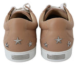 Jimmy Choo Powder Pink Nappa Leather Women's Sneakers