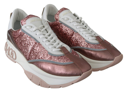 Jimmy Choo Candyfloss Glitter Sneaker Women's Euphoria