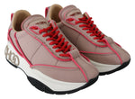 Jimmy Choo Ballet Pink Chic Padded Women's Sneakers