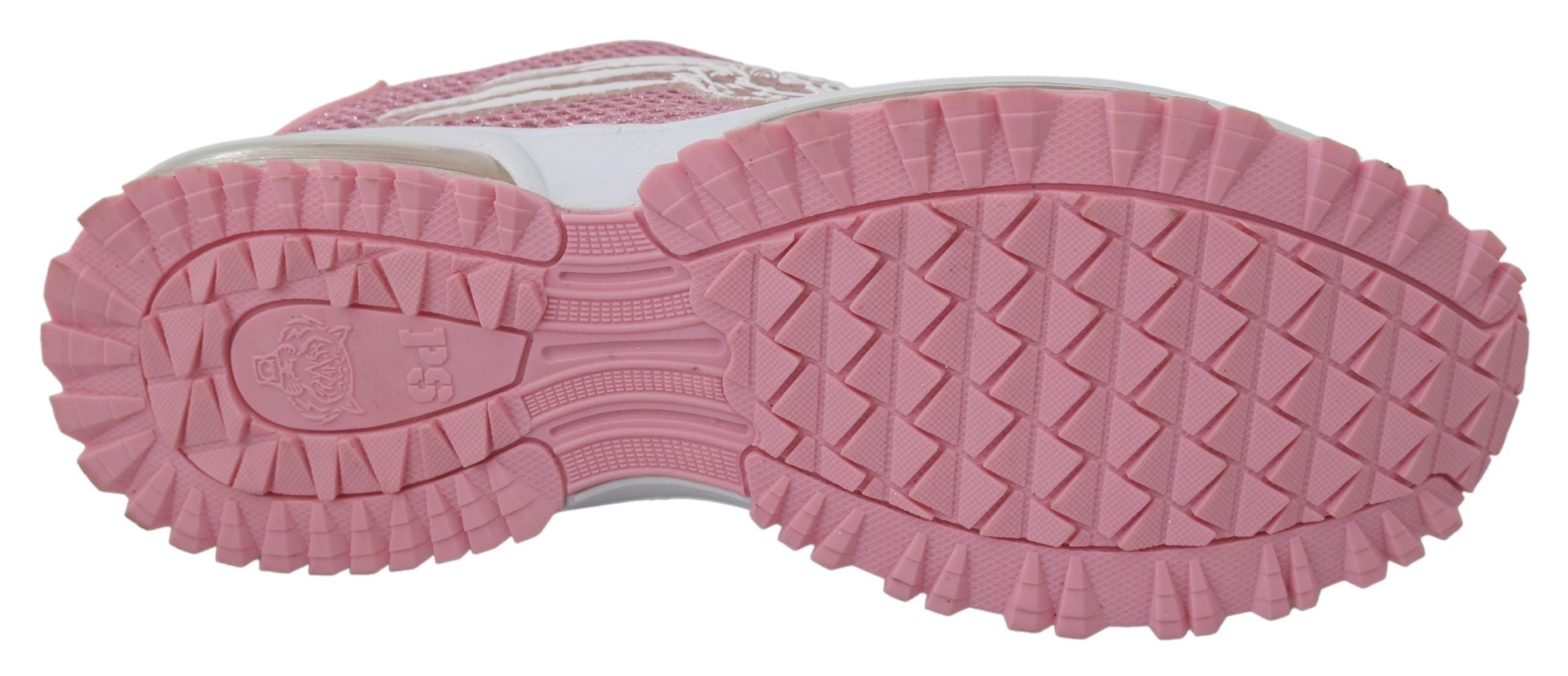 Plein Sport Chic Powder Pink High-Craft Women's Sneakers