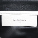 Balenciaga White Leather Clutch Bag (Pre-Owned)