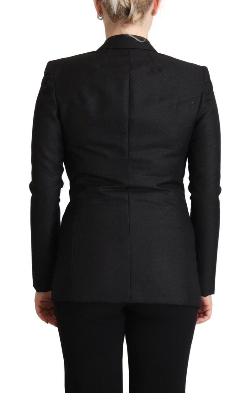 Costume National Elegant Black Double-Breasted Women's Blazer