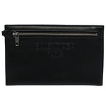 Balenciaga Black Leather Clutch Bag (Pre-Owned)