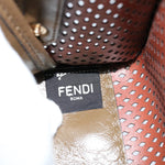 Fendi White Leather Clutch Bag (Pre-Owned)