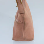 Gucci Hobo Pink Suede Handbag (Pre-Owned)