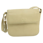 Valentino Garavani Vsling Beige Leather Shoulder Bag (Pre-Owned)