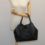 Gucci Soho Black Leather Tote Bag (Pre-Owned)