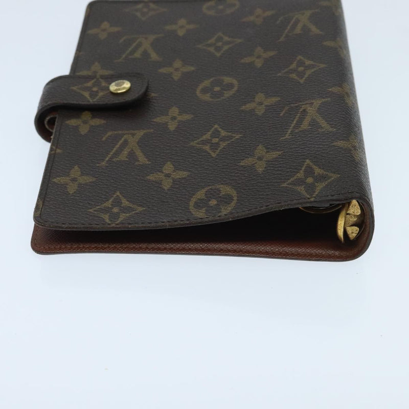 Louis Vuitton Agenda Mm Brown Canvas Wallet  (Pre-Owned)