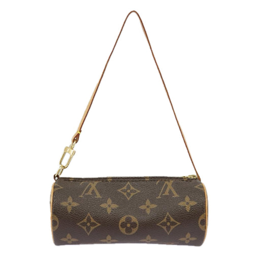 Louis Vuitton Papillon Brown Canvas Clutch Bag (Pre-Owned)