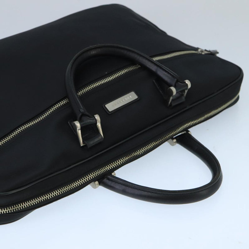 Burberry Black Synthetic Briefcase Bag (Pre-Owned)