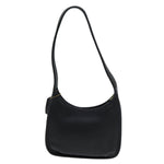 Coach Black Leather Shoulder Bag (Pre-Owned)