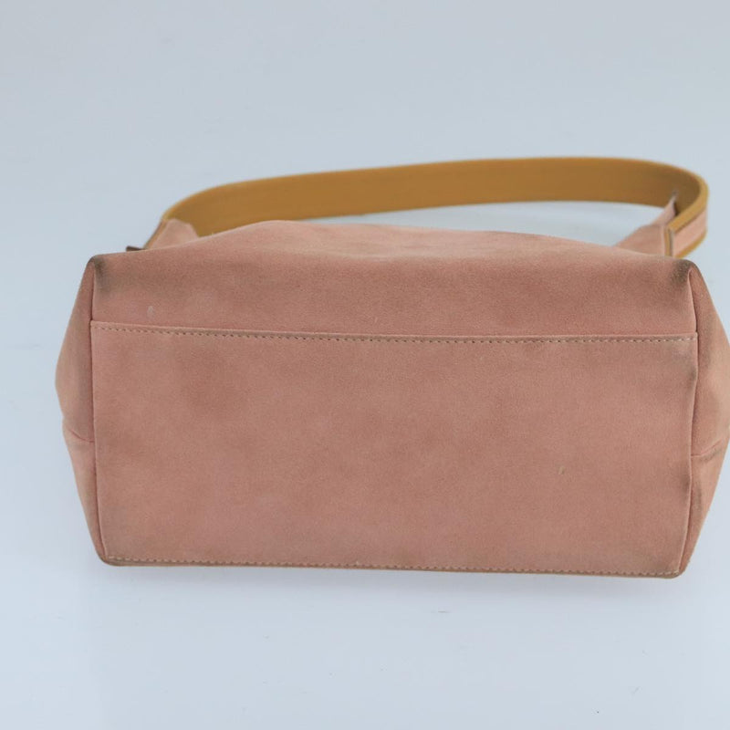 Gucci Hobo Pink Suede Handbag (Pre-Owned)