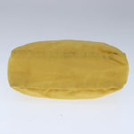 Prada Yellow Synthetic Clutch Bag (Pre-Owned)