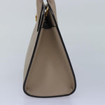 Salvatore Ferragamo Studio Beige Leather Handbag (Pre-Owned)