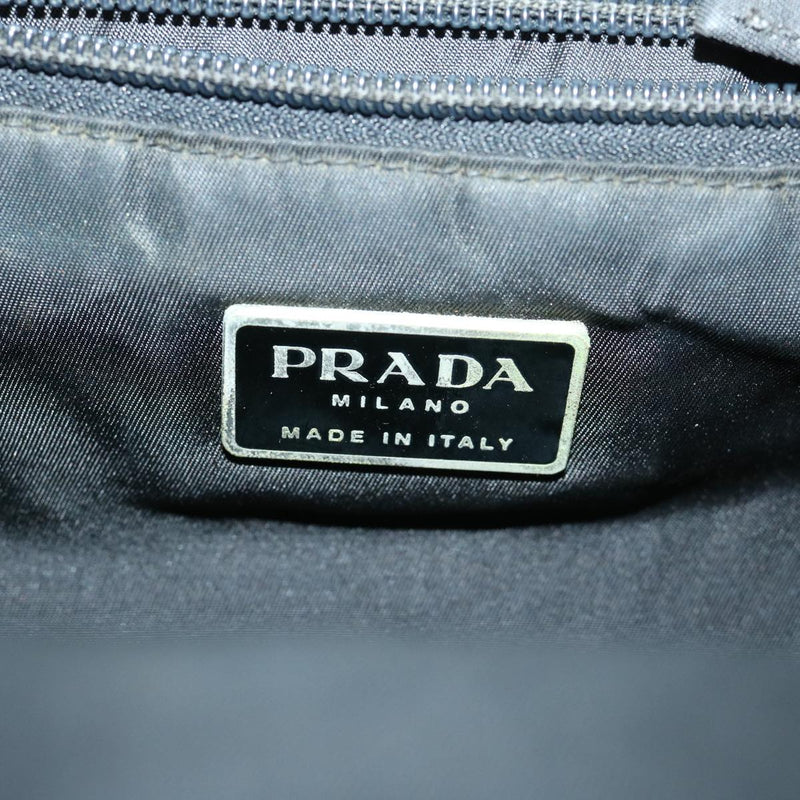 Prada Tessuto Black Synthetic Handbag (Pre-Owned)