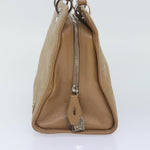 Dior D-Joy Beige Leather Handbag (Pre-Owned)