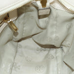 Tory Burch White Leather Handbag (Pre-Owned)