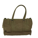 Prada Tessuto Khaki Synthetic Tote Bag (Pre-Owned)