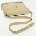 Valentino Garavani Beige Leather Shoulder Bag (Pre-Owned)