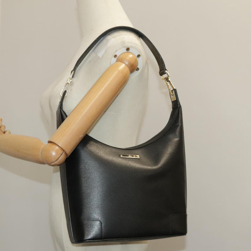 Gucci Black Leather Shoulder Bag (Pre-Owned)