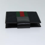 Gucci Sherry Black Canvas Wallet  (Pre-Owned)