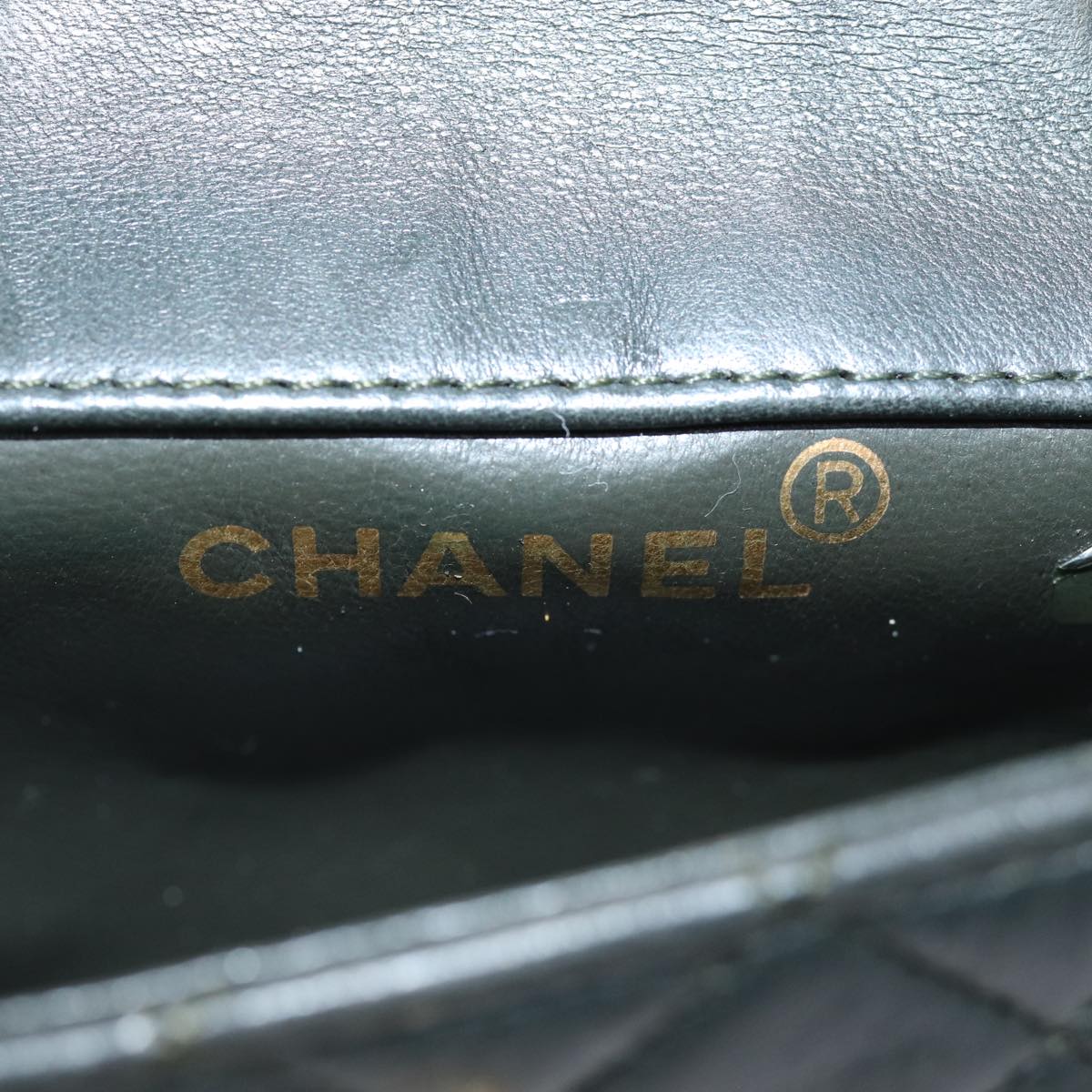 Chanel Timeless Black Leather Shoulder Bag (Pre-Owned)