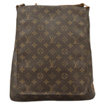 Louis Vuitton Musette Salsa Brown Canvas Shoulder Bag (Pre-Owned)