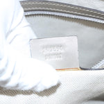 Gucci Silver Leather Travel Bag (Pre-Owned)