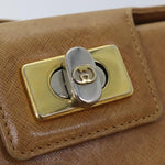 Gucci Beige Leather Shoulder Bag (Pre-Owned)