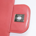 Chanel Timeless Red Leather Shoulder Bag (Pre-Owned)