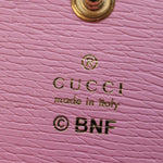 Gucci Pink Leather Wallet  (Pre-Owned)