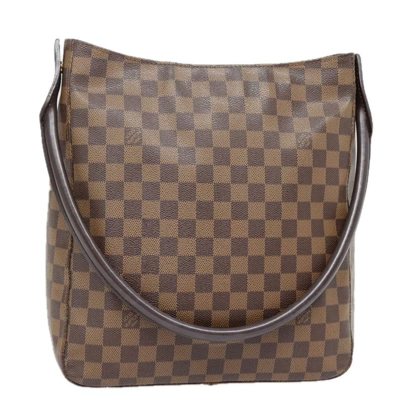 Louis Vuitton Looping Gm Brown Canvas Shoulder Bag (Pre-Owned)