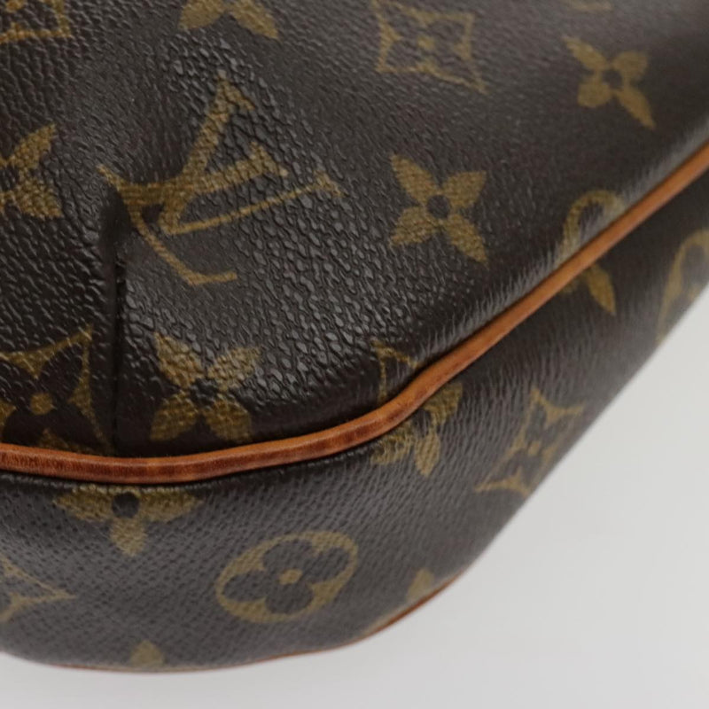 Louis Vuitton Odeon Brown Canvas Shoulder Bag (Pre-Owned)