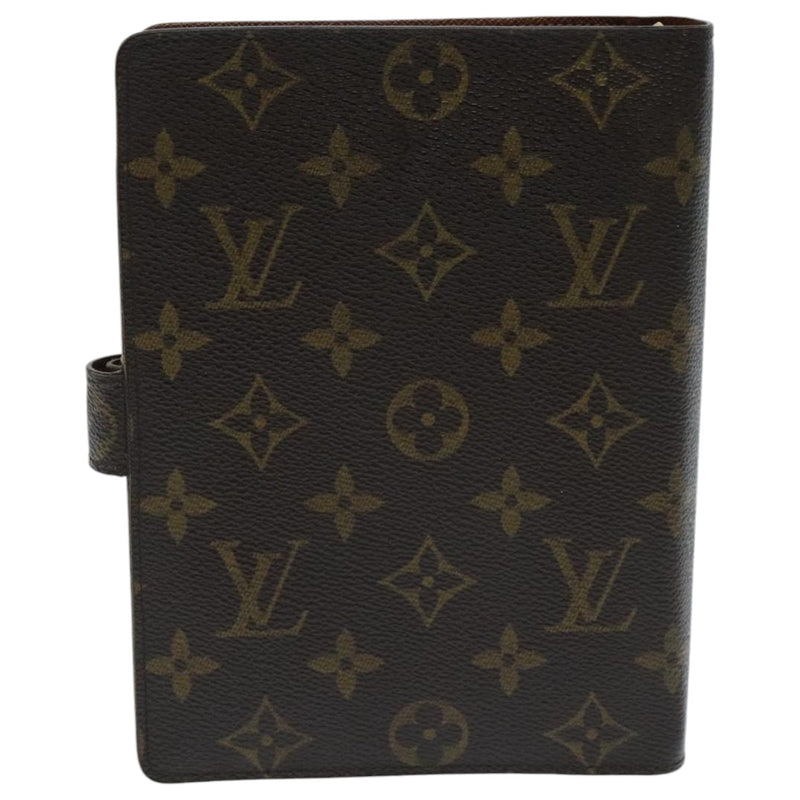 Louis Vuitton Agenda Mm Brown Canvas Wallet  (Pre-Owned)