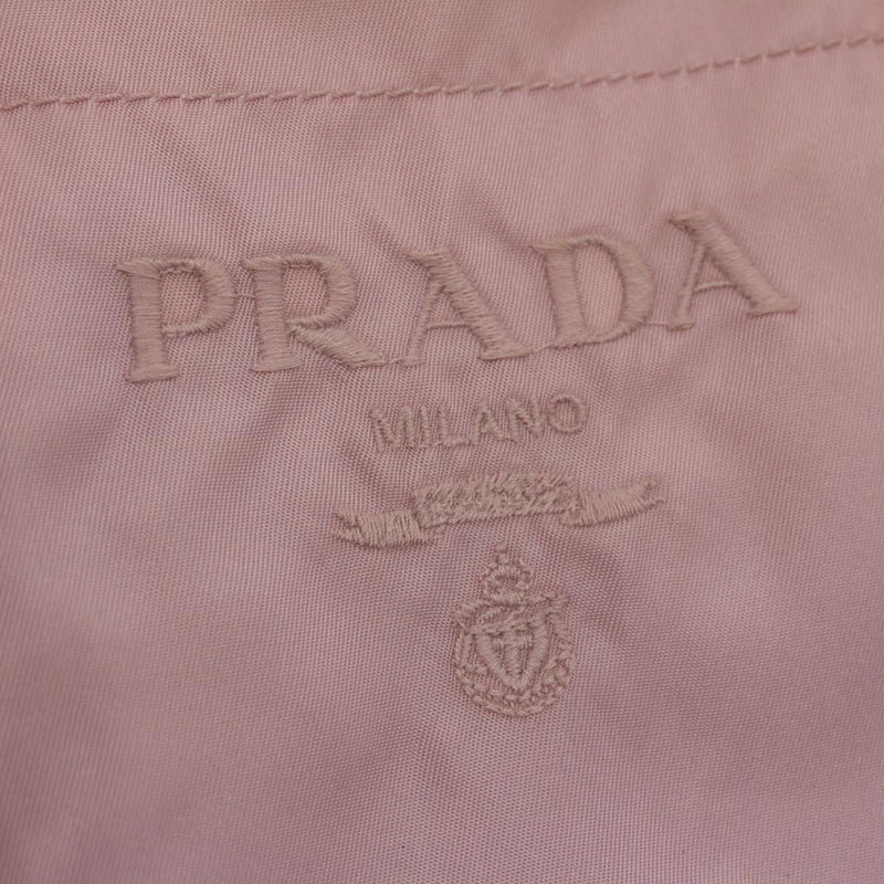 Prada Nappa Antique Pink Synthetic Handbag (Pre-Owned)