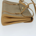 Gucci Gg Canvas Beige Canvas Handbag (Pre-Owned)