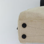 Prada Beige Canvas Handbag (Pre-Owned)