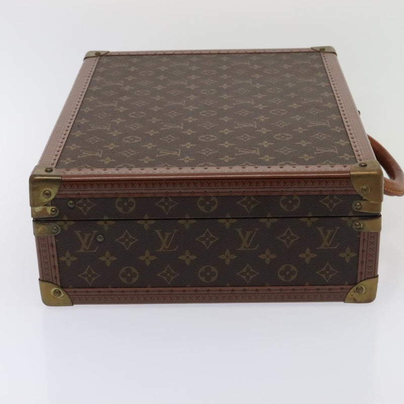 Louis Vuitton Cotteville Brown Canvas Travel Bag (Pre-Owned)